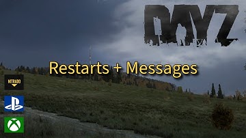 DAYZ | CONSOLE MODDING ADDING SERVER RESTARTS/MESSAGES 2025