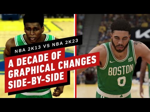 : NBA 2K13 vs NBA 2K23 - A Decade of Graphical Changes Side-by-Side