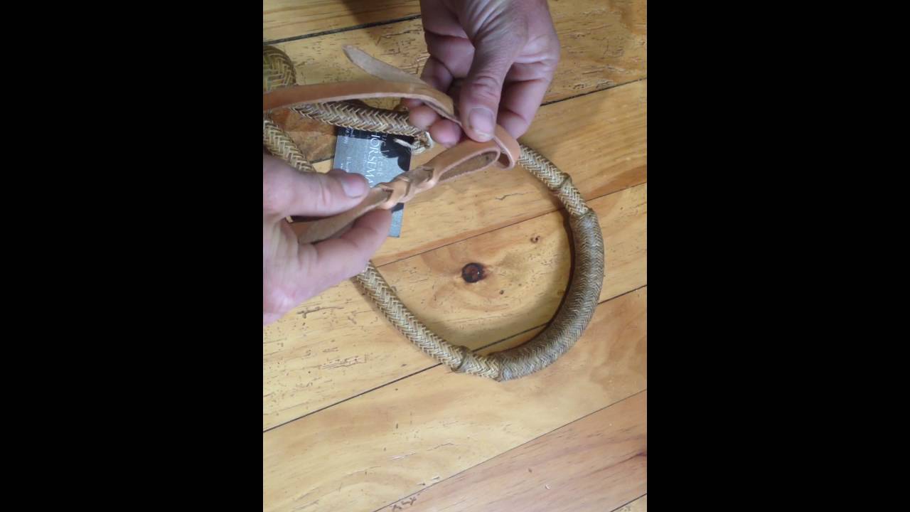 Bleed Knot for Bosal Hanger