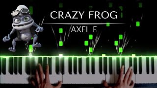 Axel F | Crazy Frog + piano sheets