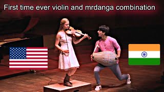 American violin and Indian mrdanga combination 🔥 #music #trending #youtube #yt #firstvlog #video
