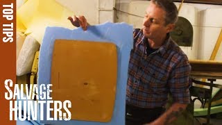 How To Reupholster A Chair | Salvage Hunters: Top Tips