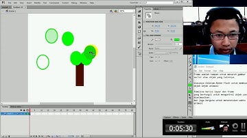 Membuat Animasi 2D Sangat Sederhana Dengan Adobe Flash CS6 || Fajar Setyawan
