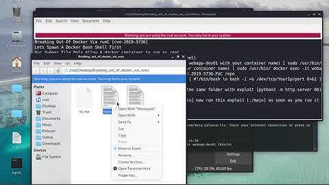 Breaking Out Of Docker Via runC