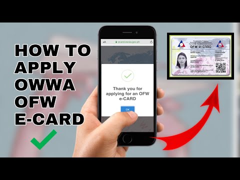 HOW TO APPLY OWWA OFW E-CARD USING YOUR MOBILE  PHONE | QUICK TUTORIAL ?