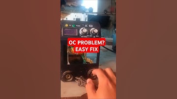 INVERTER WELDING MACHINE/OC Problem? easy FIX! #WELDING # INVERTER MACHINE #OC PROBLEM #fyp #new