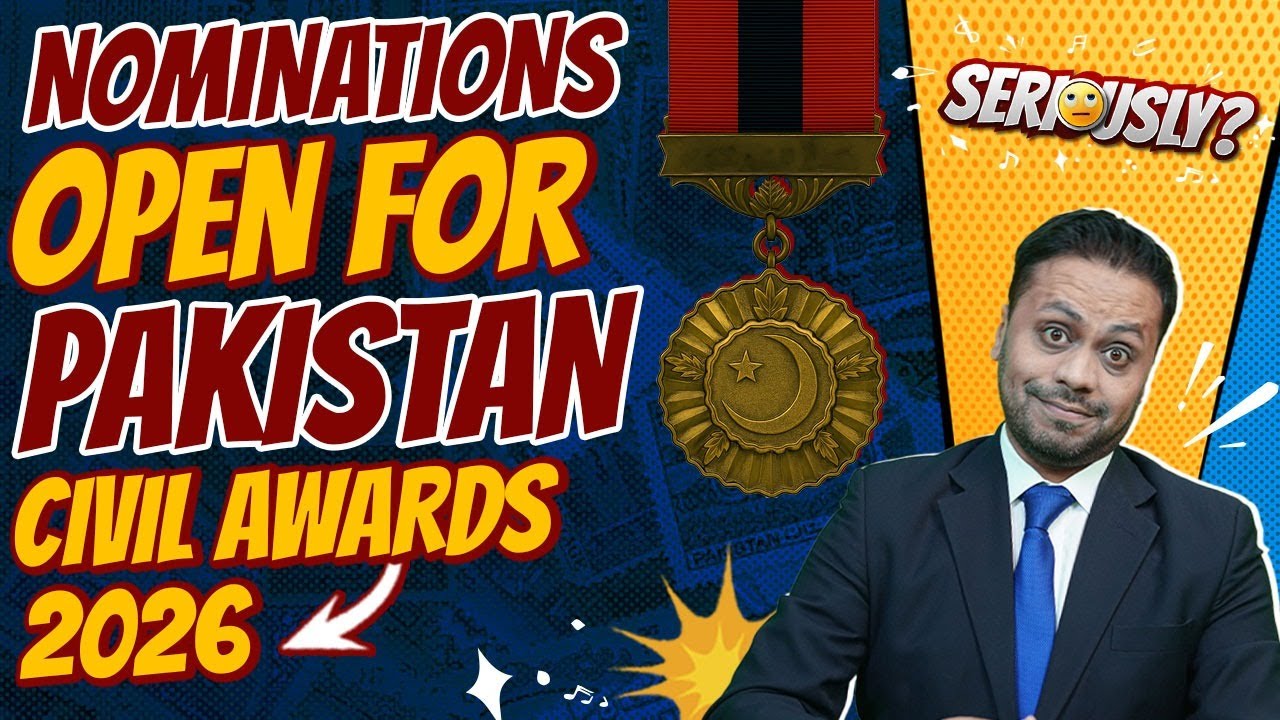 Nominations Open for Pakistan Civil Awards 2026 | Seriously | Munib Hamid | Pakistan Connect