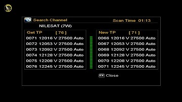 How to Scan Nilesat Satellite with One Frequency and Get Over 1000 Channels 2024