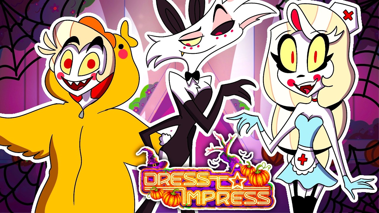 Halloween HAZBIN HOTEL Characters in DRESS TO IMPRESS in Roblox
