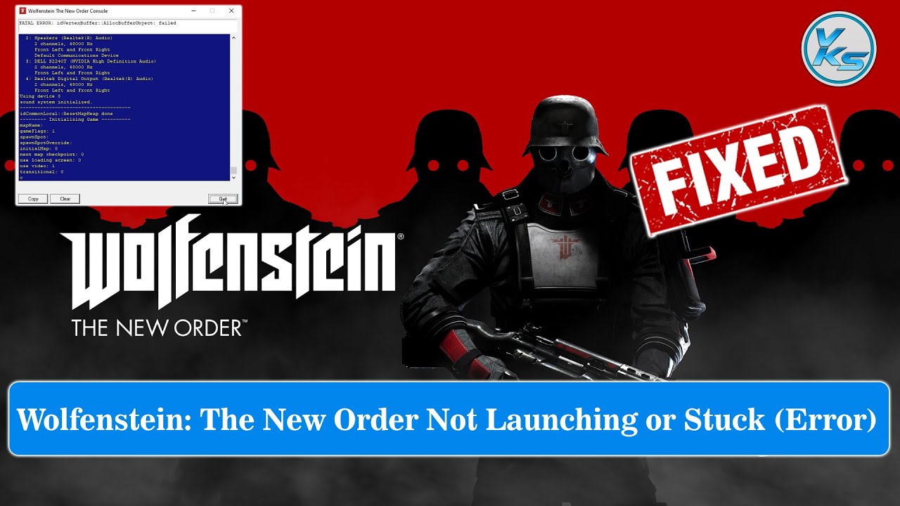 Wolfenstein: The New Order - working fine until 2 weeks ago, now won't  start: Invalid Platform · Issue #6084 · ValveSoftware/steam-for-linux ·  GitHub