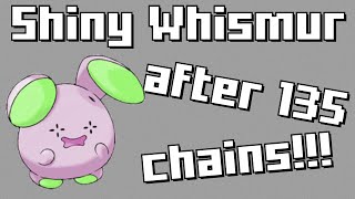 Live shiny Whismur after 135 chains![#28] screenshot 4