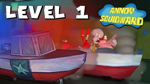 Annoy Squidward Level 1 - The Simpsons Hit And Run Mod Gameplay