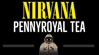 Nirvana • Pennyroyal Tea (CC) 🎤 [Karaoke] [Instrumental Lyrics] Resimi