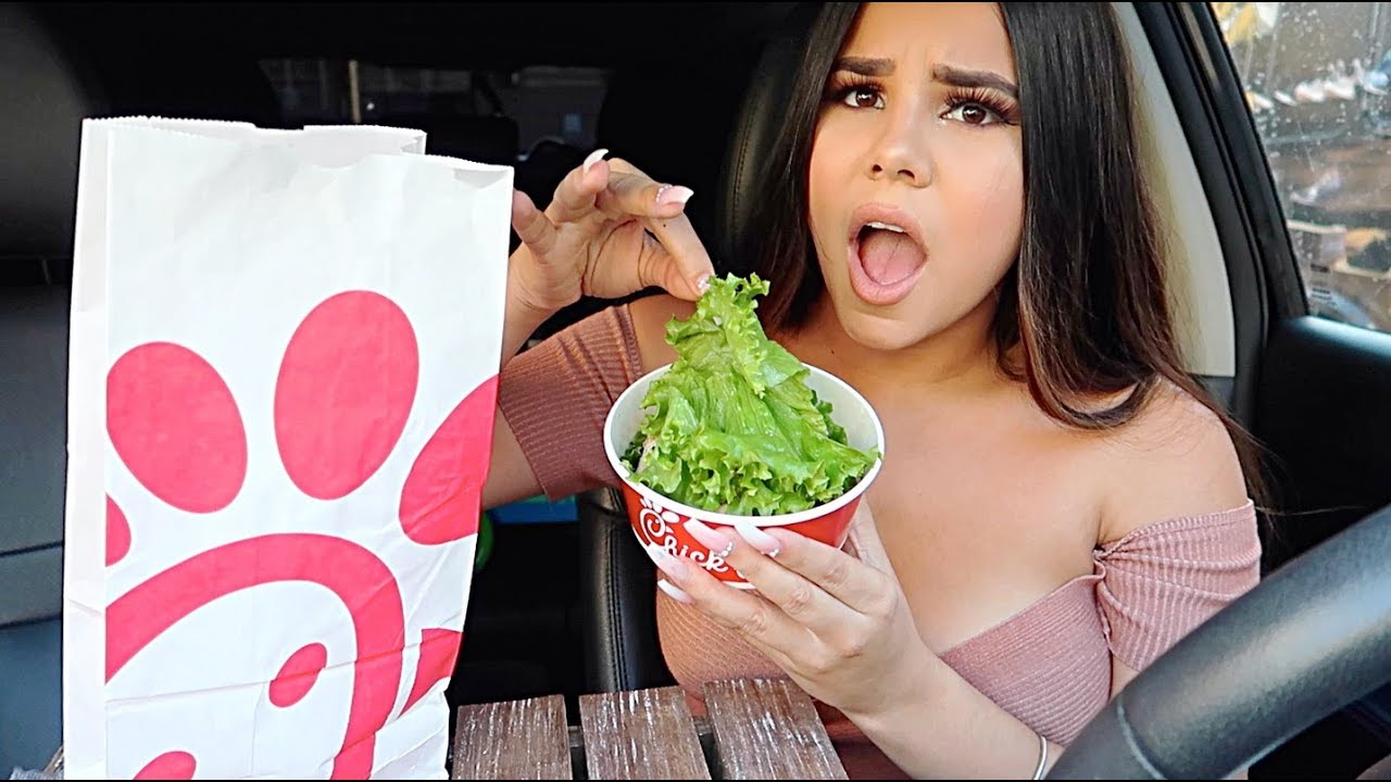 Eating ONLY Healthy FAST FOOD for 24Hours ! - YouTube