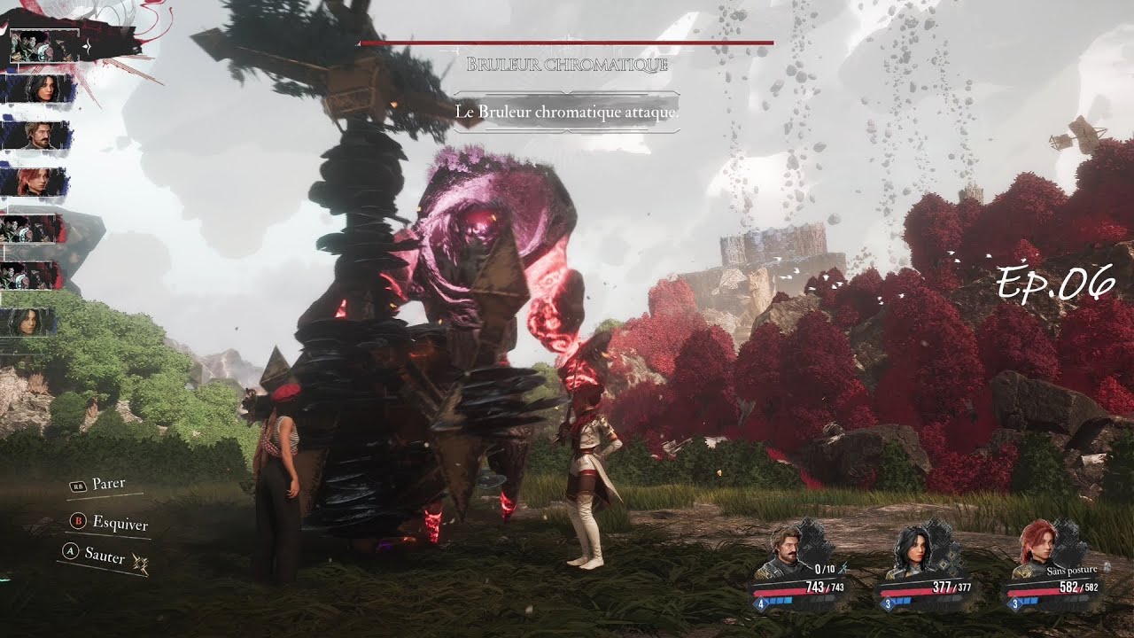 Clair Obscur: Expedition 33 Ep.06. J'affronte Bruleur Chromatique, pas facile. Trop beau.