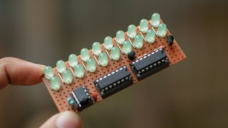 WOW! Amazing 20 LED Step by Step Running Circuit using CD4017BE IC.