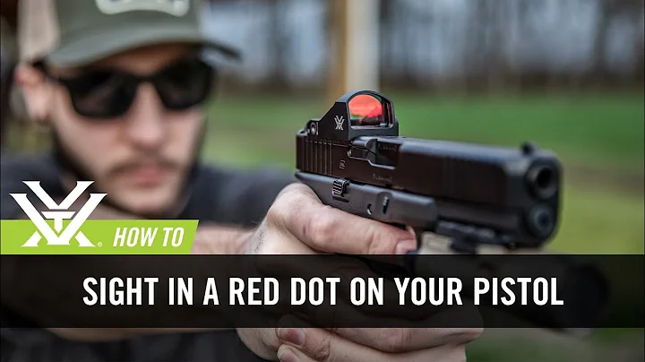 How to Sight In a Red Dot on your Pistol