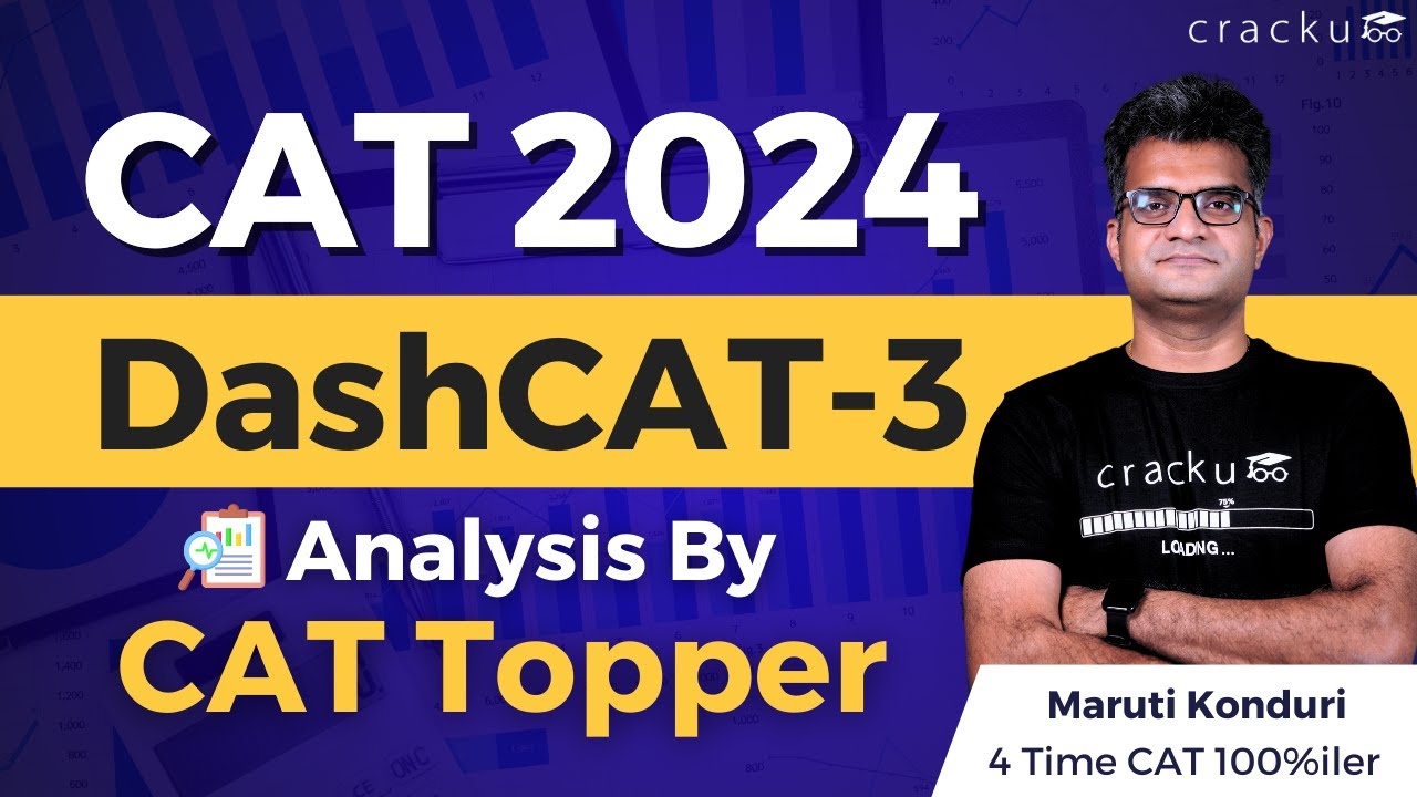 CAT 2024 DashCAT3 Mock Analysis How To Analyze CAT Mocks CAT Mock