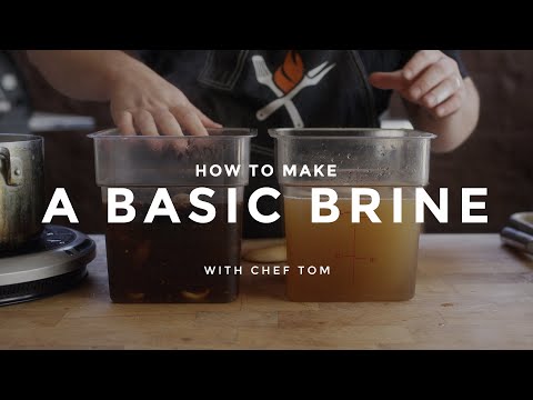 Video: How To Cook Brine
