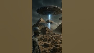 Who Really Built the Pyramids? Ancient Aliens?! 🛸📜 #egypt #pyramid #alien