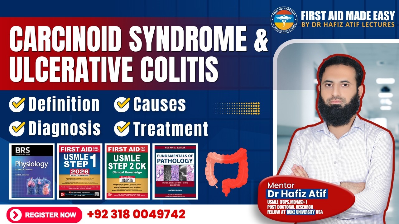 Carcinoid Syndrome + IBD 🔬 | Ulcerative Colitis & Crohn’s Disease Explained