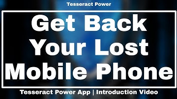 Tesseract Power||Introduction Video||Mobile Security App||About The App & Features||