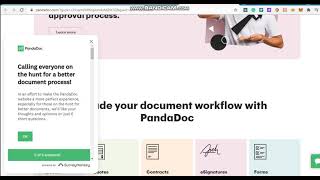 Internet Software Apps Platform #PandaDoc #OnlineWork #EasyApps #shorts screenshot 5
