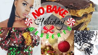 3 No Bake Holiday Desserts | Easy & Vegan, Vlogmas 15/16