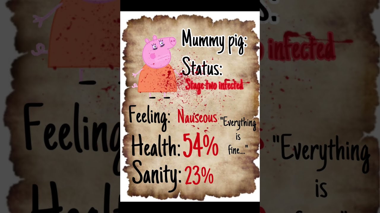 Peppa Pigs Infection Fyp Peppapig Scary Horror Mummypig Creepy Xkai 1uv