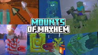 TODO LO NUEVO DE MINECRAFT 1.22 Mounts of Mayhem  UPDATE NUEVO MOB, LANZA, Y ARMADURA