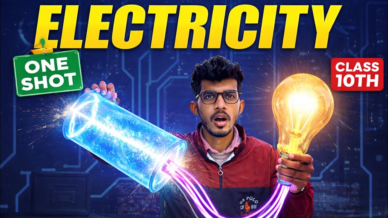 Electricity in ONE SHOT ⚡️| Class 10 Science | NCERT Covered | by Ravikant Sir 