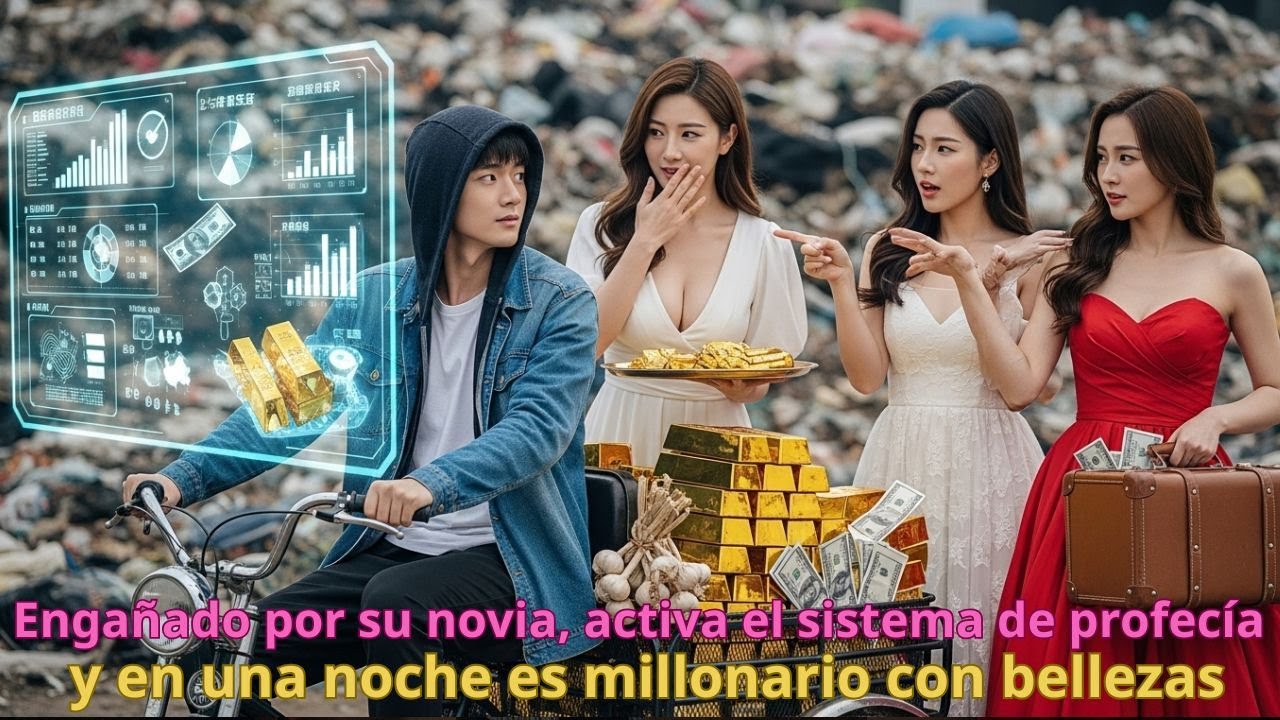 Engañado por su novia, activa el sistema de profecía y en una noche es millonario con bellezas