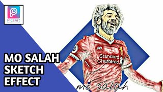 Picsart Tutorial I Mo Salah Sketchy Effect I Mohamed Salah screenshot 2