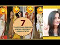 Collab3  treditional dresses of different states in india  miss kataria vlogs