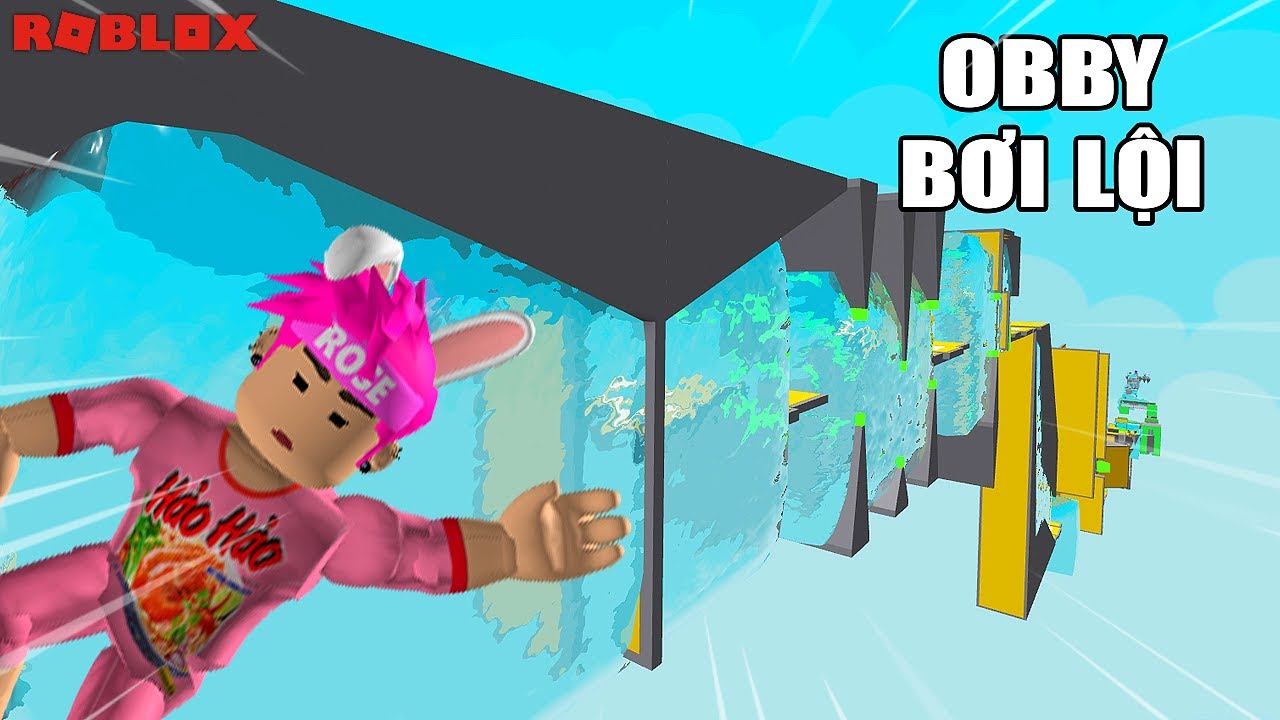 OBBY BƠI LỘI TRONG ROBLOX - YouTube