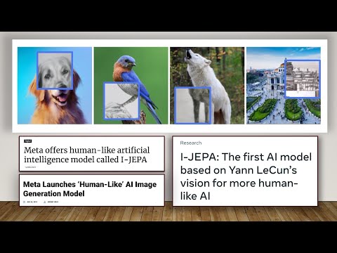 JEPA Architectures - How neural networks learn abstract concepts about images (IJEPA)