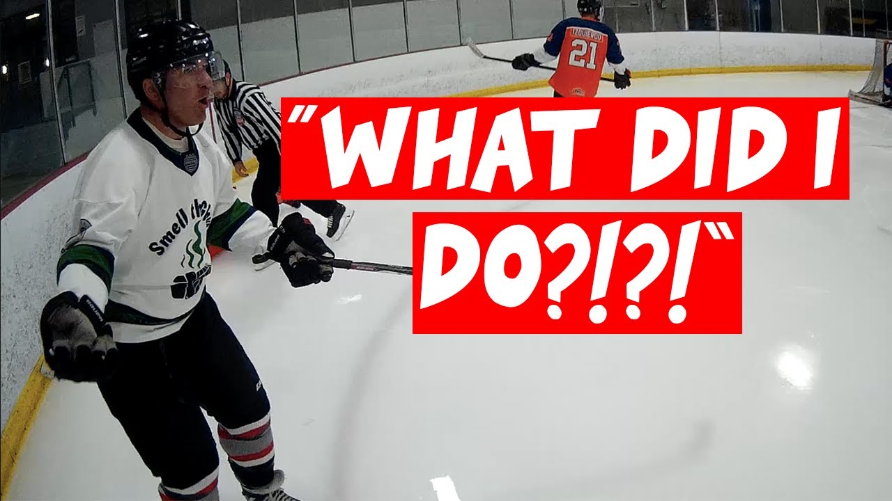 A ROUGH Hockey Game for the Refs YouTube