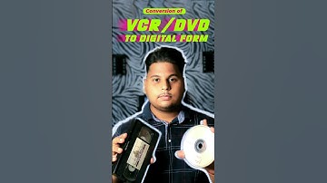 ✅Transfer VCR or DVD cassette into Pendrive #youtube #shorts