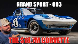 1963 Corvette Grand Sport Just Sold For $18 7 MILLION And Broke A World Record!