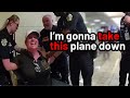 Craziest Drunk Airport Karens Who Thought They Were Above the Law | Karens Getting Arrested