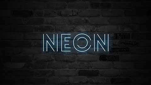 Neon Text Effect | Picsart Text Effect Tutorial