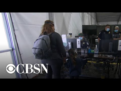 CBS News Exclusive: Inside a Department of Homeland Security facility for asylum-seekers in Texas.
