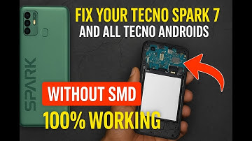 How to Fix Tecno Spark 7 Charging Port & All Tecno Androids Without SMD 🔧 | 100% Working Method