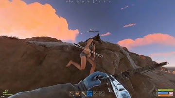 How to get clapped by a spear group #rust #shorts