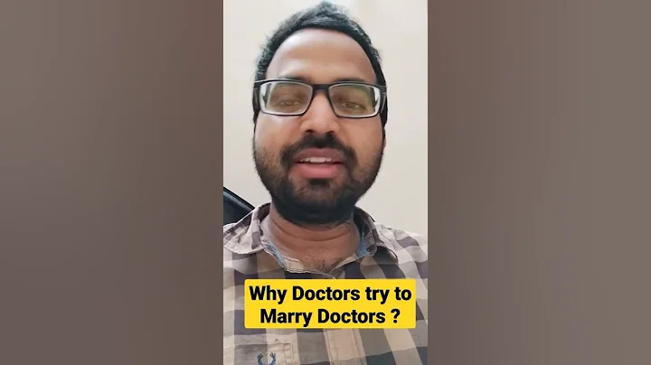 Why Doctors try to Marry Doctors ? Dr Sai Chandra MBBS DNB Ortho