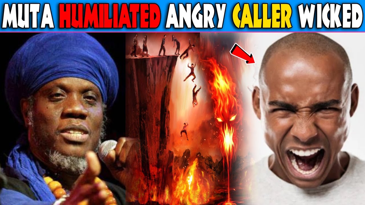Mutabaruka Humiliate Angry Religious Caller Wicked | This Happen ...