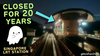 CLOSED for 20 years.. Spooky NIGHT RIDES through Teck Lee Station, Singapore 2023