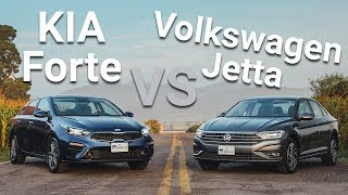 Volkswagen Jetta VS KIA Forte  Frente a frente