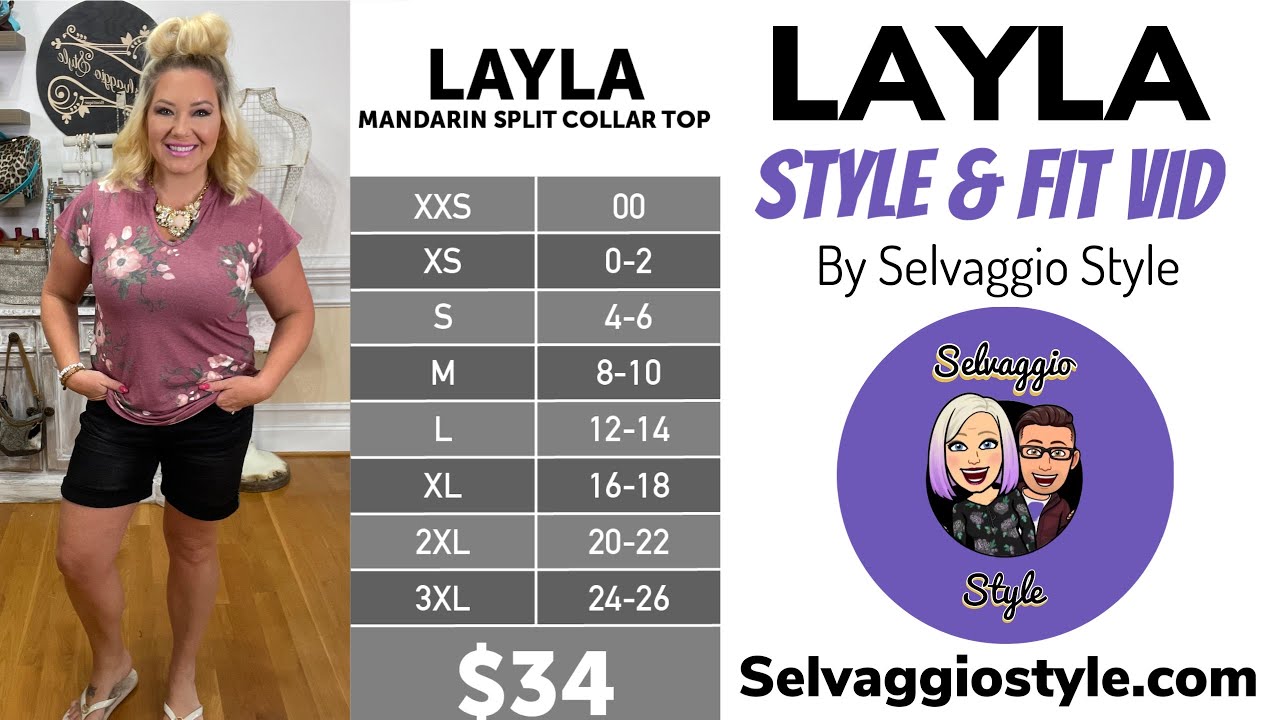 *NEW* LuLaRoe Mandarin Top- MEET LAYLA - YouTube