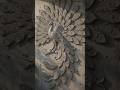 Peacock Wall Art 🦚🔥 | Watch This Amazing Transformation! 😍#shorts #trendingshorts #art